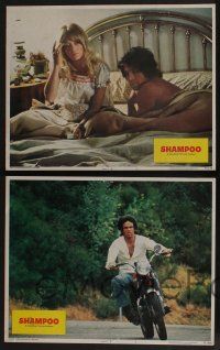 5g707 SHAMPOO 5 LCs '75 great images of hairdresser Warren Beatty, Julie Christie & Goldie Hawn!