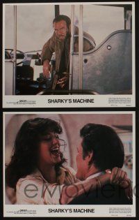 5g470 SHARKY'S MACHINE 8 LCs '81 Burt Reynolds, Vittorio Gassman, Rachel Ward, Charles Durning