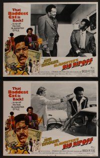 5g484 SLAUGHTER'S BIG RIPOFF 8 LCs '73 Jim Brown is back as the baddest cat to rip-off the mob!