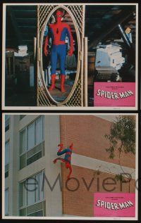 5g664 SPIDER-MAN 6 LCs '77 Marvel Comic, cool images of Nicholas Hammond as Spidey!