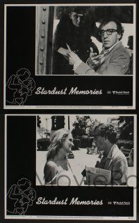 5g793 STARDUST MEMORIES 4 LCs '80 directed by Woody Allen, Jessica Harper!