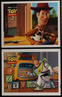 5g006 TOY STORY 2 11 LCs '99 Woody, Buzz Lightyear, Disney and Pixar animated sequel!