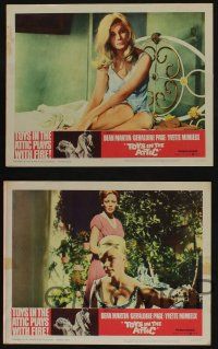 5g541 TOYS IN THE ATTIC 8 LCs '63 Yvette Mimieux, Dean Martin, Geraldine Page, it plays with fire!