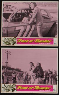 5g543 TRACK OF THUNDER 8 LCs '67 Tom Kirk, cool images of early NASCAR stock car racing!