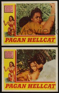 5g872 PAGAN HELLCAT 3 LCs '61 sexy Tumata Teuiau, wild Tahitian Pagan Hellcat!