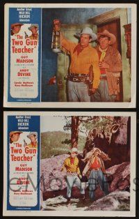 5g805 WILD BILL HICKOK 4 LCs '50s Guy Madison in the title role, The Two Gun Teacher!