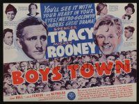 5h007 BOYS TOWN herald '38 Spencer Tracy as Father Flannagan, Mickey Rooney, classic!