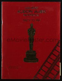 5h056 53RD ANNUAL ACADEMY AWARDS souvenir program book March 30, 1981 cool Oscar statuette image!