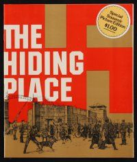 5h103 HIDING PLACE souvenir program book '75 World War II concentration camp true story!