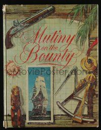 5h119 MUTINY ON THE BOUNTY hardcover souvenir program book '62 Marlon Brando, cool different images!