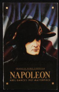 5h122 NAPOLEON souvenir program book R81 Albert Dieudonne as Napoleon Bonaparte, Abel Gance!