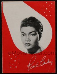 5h130 PEARL BAILEY souvenir program book '60s great images of actress in her movie roles!