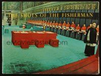 5h143 SHOES OF THE FISHERMAN souvenir program book '68 Pope Anthony Quinn tries to prevent WWIII!