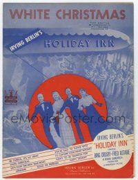 5h273 HOLIDAY INN sheet music '42 Irving Berlin's classic before it was in White Christmas!