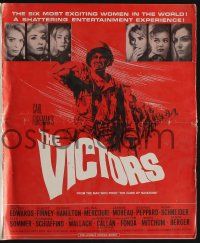 5h974 VICTORS pressbook '64 Vince Edwards, Albert Finney, George Hamilton, Melina Mercouri