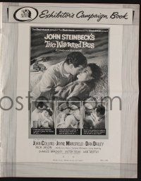 5h982 WAYWARD BUS pressbook '57 sexy Joan Collins & Jayne Mansfield, from John Steinbeck novel!