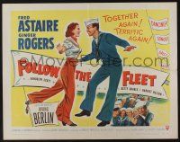 5j576 FOLLOW THE FLEET 1/2sh R53 Fred Astaire & Ginger Rogers, music by Irving Berlin, different!