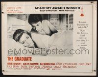 5j606 GRADUATE 1/2sh R72 classic image of Dustin Hoffman & Anne Bancroft in bed!