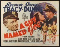 5j617 GUY NAMED JOE 1/2sh '44 WWII pilot Spencer Tracy loves Irene Dunne after death!