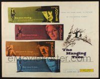 5j618 HANGING TREE 1/2sh '59 Gary Cooper, Maria Schell & Karl Malden, from the prize novel!