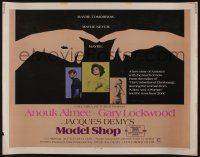 5j709 MODEL SHOP 1/2sh '69 Jacques Demy, Gary Lockwood, super sexy Anouk Aimee!