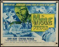 5j710 MOLE PEOPLE 1/2sh R64 from a lost age, horror crawls from the depths of the Earth!