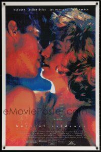 5k113 BODY OF EVIDENCE 1sh '93 sexy Madonna, Willem Dafoe, an act of love or an act of murder!