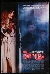 5k141 CANYONS 1sh '13 sexy Lindsay Lohan, James Deen, written by Bred Easton Ellis!