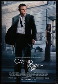5k152 CASINO ROYALE advance DS 1sh '06 Daniel Craig as James Bond & sexy Eva Green!
