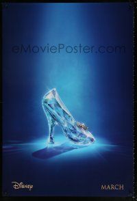 5k174 CINDERELLA teaser DS 1sh '15 great image of classic glass slipper!