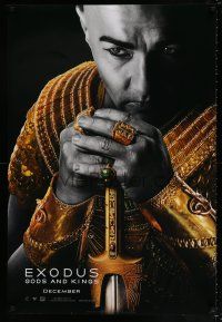 5k248 EXODUS: GODS & KINGS style C teaser DS 1sh '14 close-up of Joel Edgerton as Rhamses!