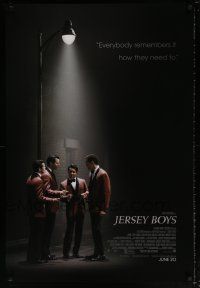 5k413 JERSEY BOYS advance DS 1sh '14 John Lloyd Young as Frankie Valli, The Four Seasons!