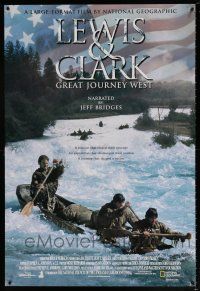 5k444 LEWIS & CLARK: GREAT JOURNEY WEST 1sh '02 Boulware as Meriwether, Surowiec as William!