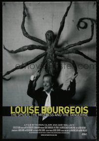 5k460 LOUISE BOURGEOIS: THE SPIDER, THE MISTRESS & THE TANGERINE 1sh '08 sculptor documentary!