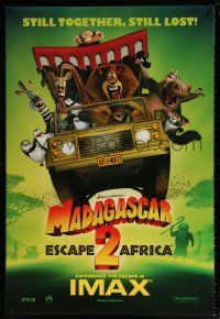 5k466 MADAGASCAR: ESCAPE 2 AFRICA IMAX DS 1sh '08 Ben Stiller, Chris Rock