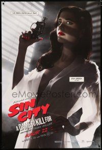 5k698 SIN CITY A DAME TO KILL FOR teaser DS 1sh '14 super-sexy Eva Green has been especially bad!