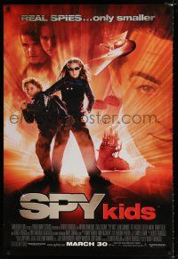 5k713 SPY KIDS advance DS 1sh '01 Antonio Banderas, Alan Cumming, directed by Robert Rodriguez!