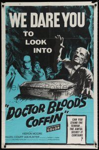5r260 DOCTOR BLOOD'S COFFIN 1sh '61 can you stand the terror, the awful secret it contains!