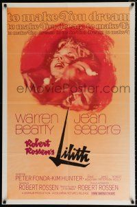 5r617 LILITH 1sh '64 Warren Beatty, before Eve, there was evil, and her name was Jean Seberg!
