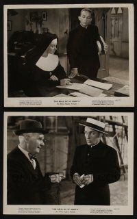 5s899 BELLS OF ST. MARY'S 2 8x10 stills '46 Bing Crosby, Ingrid Bergman, Henry Travers, Leo McCarey
