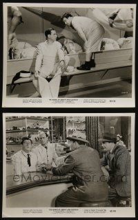 5s998 WORLD OF ABBOTT & COSTELLO 2 8x10 stills '65 Bud & Lou in Who Done It? and In The Navy!