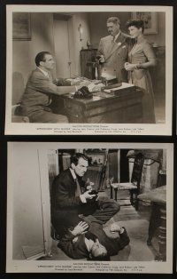 5s376 APPOINTMENT WITH MURDER 10 8x10 stills '48 John Calvert as The Falcon!