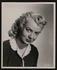 5s755 AUDREY TOTTER 4 8x10 stills '50s cool close ups and with sexy Marta Toren, Ted North!