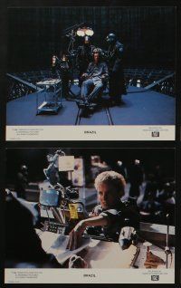 5s057 BRAZIL 8 8x10 mini LCs '85 Jonathan Pryce, Robert De Niro, directed by Terry Gilliam!