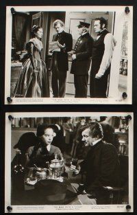5s642 MAN WITH A CLOAK 6 8x10 stills '51 gorgeous Barbara Stanwyck, Joseph Cotten & Leslie Caron!
