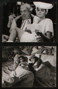 5s210 MYRA BRECKINRIDGE 33 7x9.25 stills '70 sexy Raquel Welch, Mae West, John Huston, Rex Reed