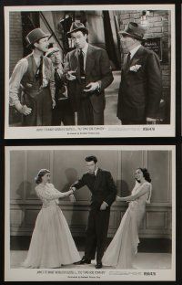 5s578 NO TIME FOR COMEDY 7 8x10 stills R56 great images of Jimmy Stewart & Rosalind Russell!