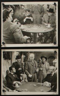 5s448 RAWHIDE YEARS 9 8x10 stills '55 poker playing Tony Curtis + Colleen Miller & Kennedy!