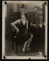 5s977 ROUGH HOUSE ROSIE 2 8x10 stills '27 great images of Clara Bow seated and boxing!