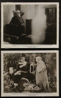 5s528 SCROOGE 8 8x10 stills '35 Henry Edwards, Seymour Hicks, one with cool ghost fx scene!